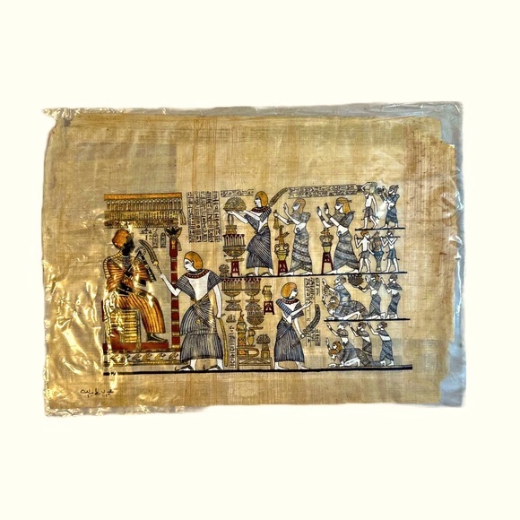 Egyptian Papyrus Paper Art by Delta Papyrus Factory - Picture 3 of 5